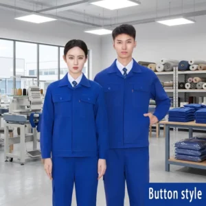 Pure Cotton Double Layer Warm up Work Clothes with Inner Lining, Welded and Cut, Heat resistant, Custom Logo