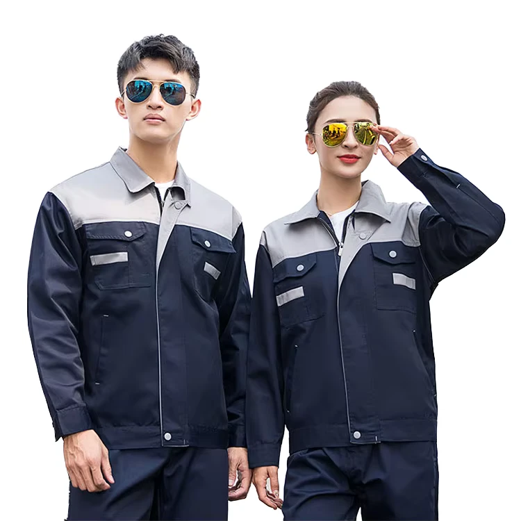 Pure-Polyester-Breathable-Work-Coveralls-for-Unisex-Heavy-Duty-Industrial-Construction-Work-in-Multiple-Colors
