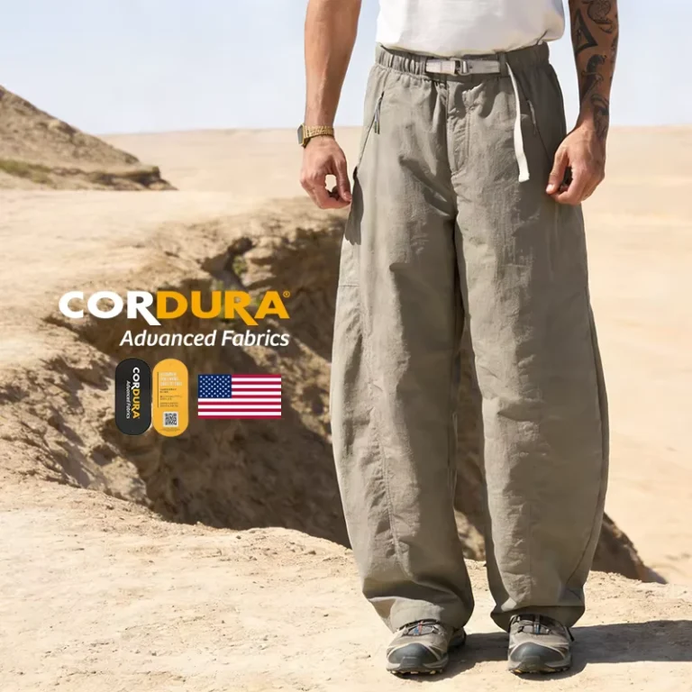 QUICKSHOW-CORDURA-Outdoor-Hiking-Pants-Men-Ripstop-Lightweight-Trekking-Activewear-Cargo-Pants-Water-Repellent-Tech-Fabric-Pants
