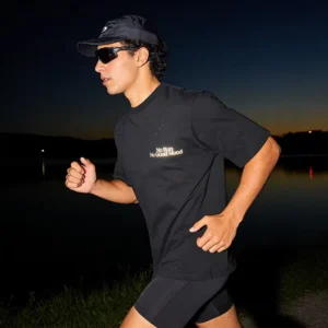 QUICKSHOW Custom Cotton Linen Ripped Sports T Shirts Breathable Activewear Outdoor Trail Running Training T shirts Unisex