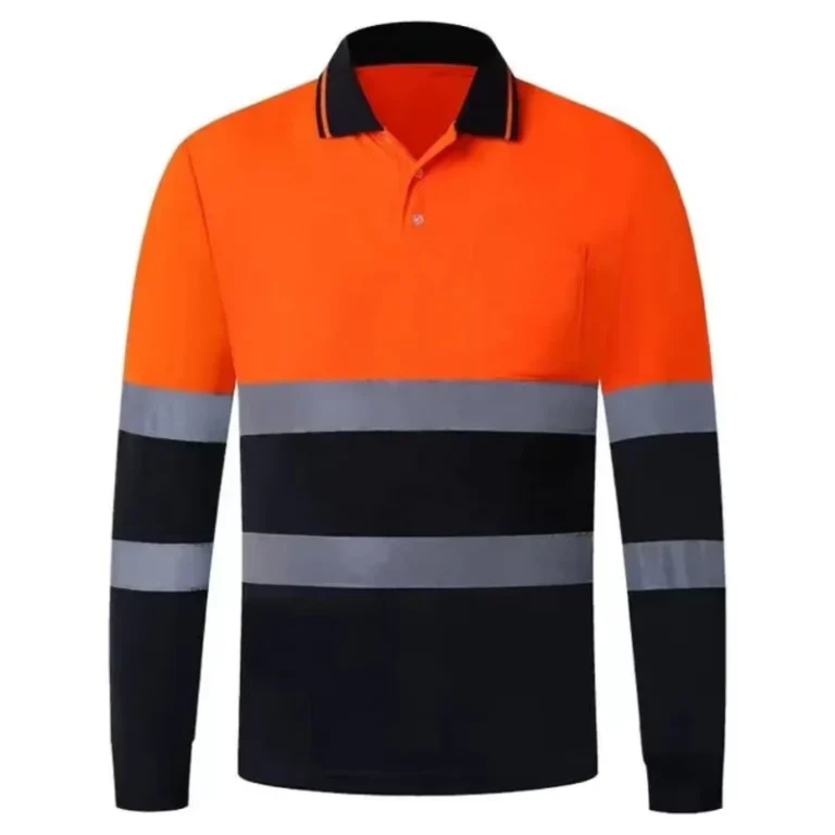 Quick-Dry-Hi-Vis-Polo-T-Shirts-Roadway-Night-Reflective-Clothing-Polo-Long-Sleeve-Shirt-Safety-Work-Polo-Tee-Shirt