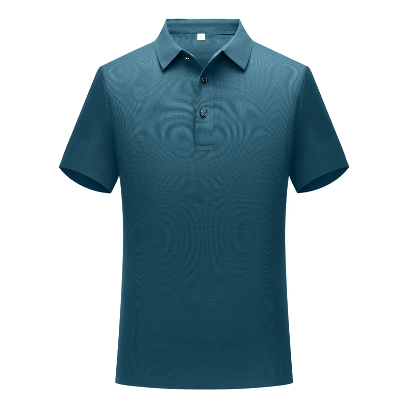 Quick-Dry Nylon Unisex Polo Shirt Custom Logo Men's Workwear