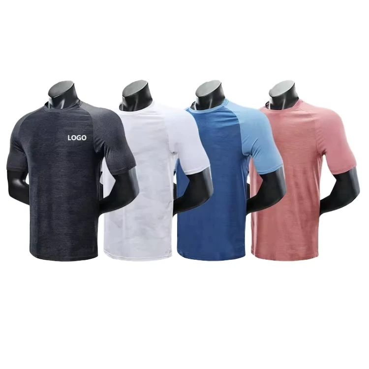 Quick-Drying-Breathable-Sports-T-shirt-Loose-Round-Neck-Reflective-Strip-Running-Outdoor-Men-Short-Sleeve