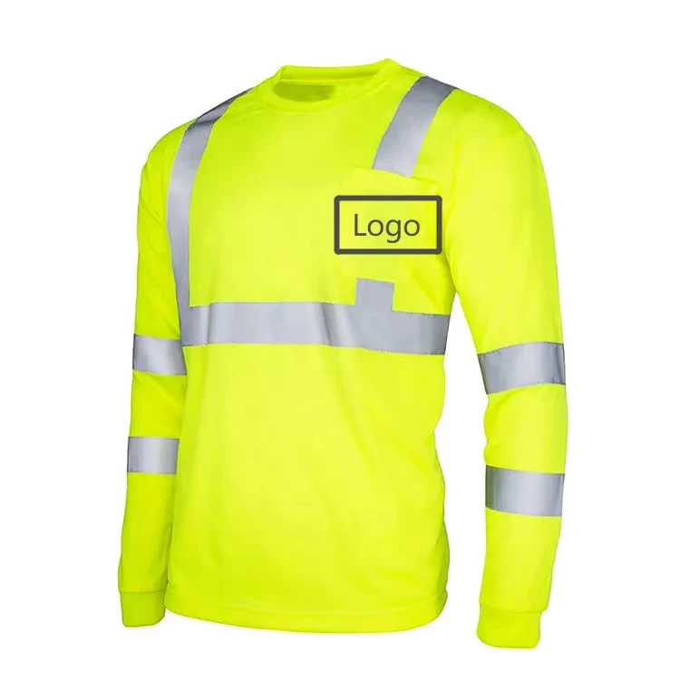 Quick-Drying-Fire-Resistant-Traffic-and-Mining-Reflective-High-Visibility-Safety-Work-Shirt