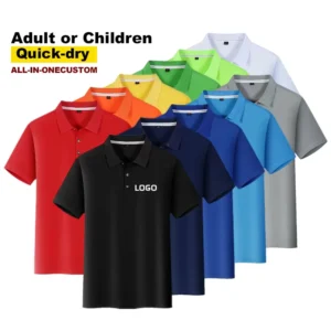 Quick-Drying Unisex Work Polo Shirt, Sports and Golf Uniform