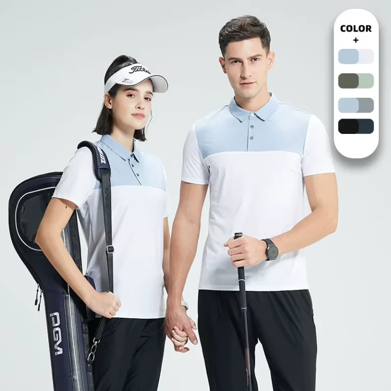 Quick-drying-Jacket-Sports-Short-sleeved-Mens-T-shirt-Golf-Fitness-Clothing-Outdoor-Wear-Collarless-POLO-Shirt-Mens-Shirt
