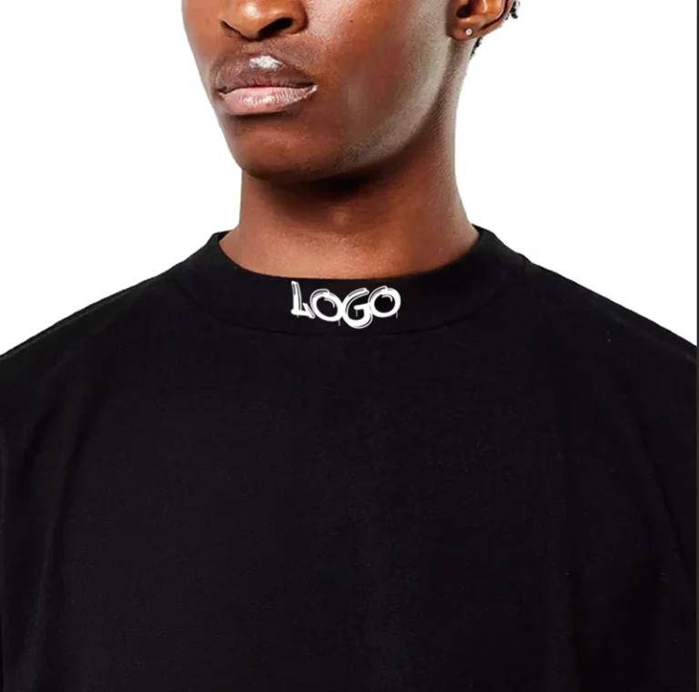 RTS-High-Quality-100-Cotton-Tshirts-Custom-Mock-Neck-Black-T-shirt-Men-Oversized-Blank-Plain-T-Shirts-Clothing-For