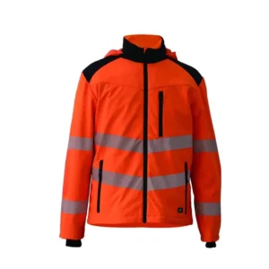 Recycled Softshell Jacket Waterproof Working Clothing Safety Reflective Jacket Uniform Workwear
