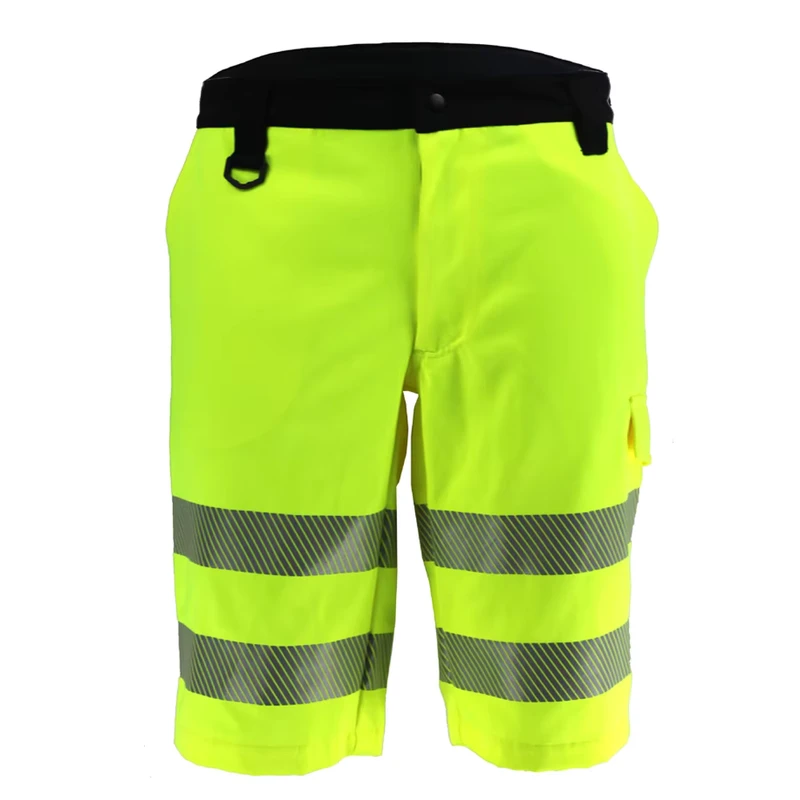 Reflective ANSI CLASS 3 High Visibility LED Flash Safety Pants Quick Dry Windproof Waterproof Cotton Work