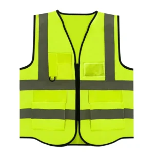 Reflective Construction Safety Vest Uniform Waterproof Industrial Security Vest