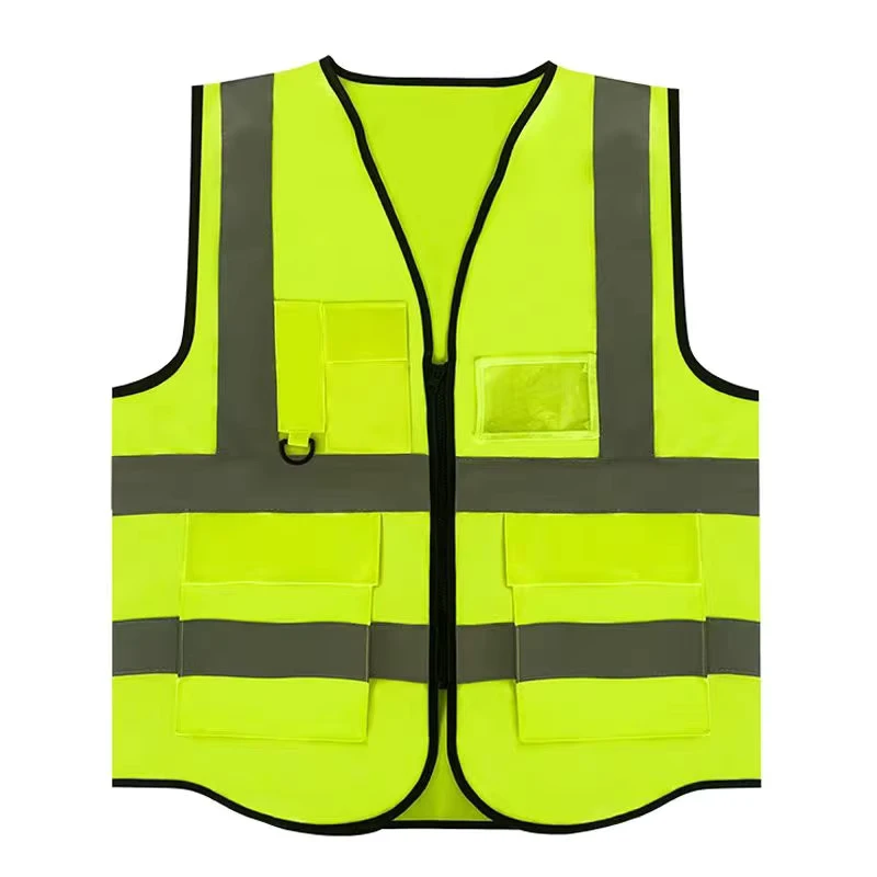 Reflective Construction Safety Vest Uniform Waterproof Industrial Security Vest
