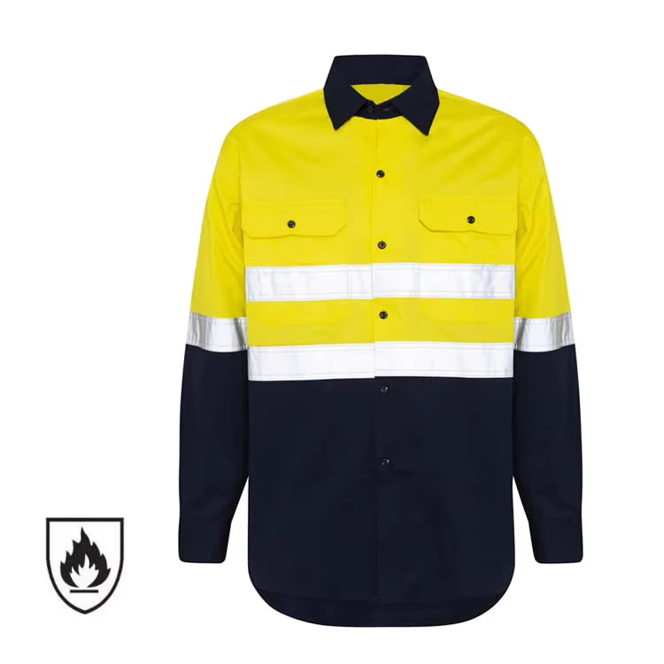 Reflective-Flame-Resistant-FRC-High-Visibility-FR-Hi-Vis-Safety-Shirt