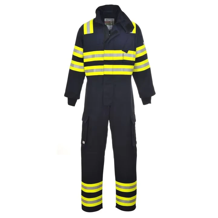 Reflective Hi Vis Overalls Workwear High Visibility Uniform Construct Construction Safety Coverall