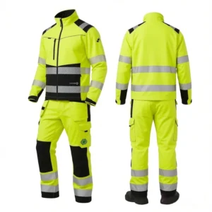 Reflective Jacket Work Reflective Suit Overall Clothes Hi Vis Working Wear Coverall Flame Resistant for Industrial Workers