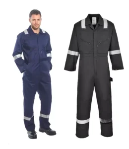 Reflective Men Work Overall 100% Cotton Coverall Engineering Flame Retardant Work Uniform Coveralls
