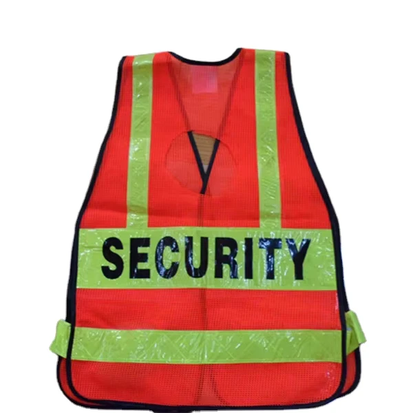 Reflective Mesh Hi-Vis Security Vest