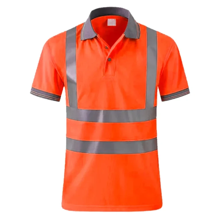 Reflective-POLO-Hi-Vis-T-shirt-and-Women-Customizable-Safety-Jackets-with-Straps-for-Printing-Stretchable-Paper