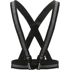 Reflective Running Belt Safety Vest One Size
