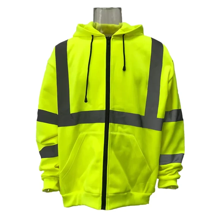 Reflective-Safety-Clothing-Insulated-Mens-Parka-Reflector-Jacket-Winter-Work-Wear-Hi-Vis-Clothing