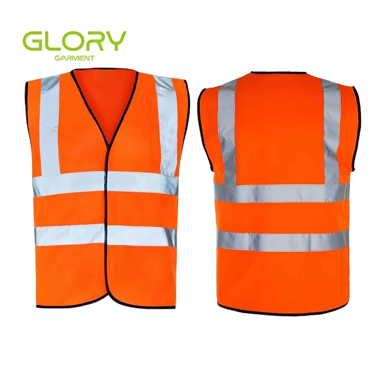 Reflective Safety Construction Work Vest High Visibility Reflector Vest