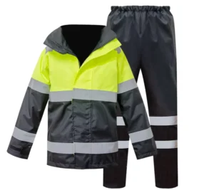 Reflective Safety Hi Vis Freezer Clothingfreezer Raincoat Jacket Factory Traffic Waterproof RAINWEAR Raincoat Rainy
