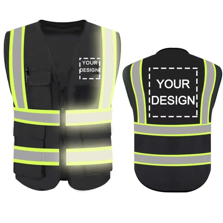 Reflective-Safety-High-Visibility-ANSI-Class-2-Yellow-Jacket-and-Vest-with-Customized-Logo-for-Workwear