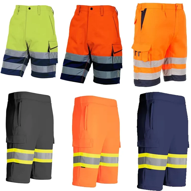 Reflective-Shorts-Hi-Vis-Visibility-Style-Cargo-Work-Wear-Shorts-Safety-Construction-Work-Trousers-Pants-for-Man