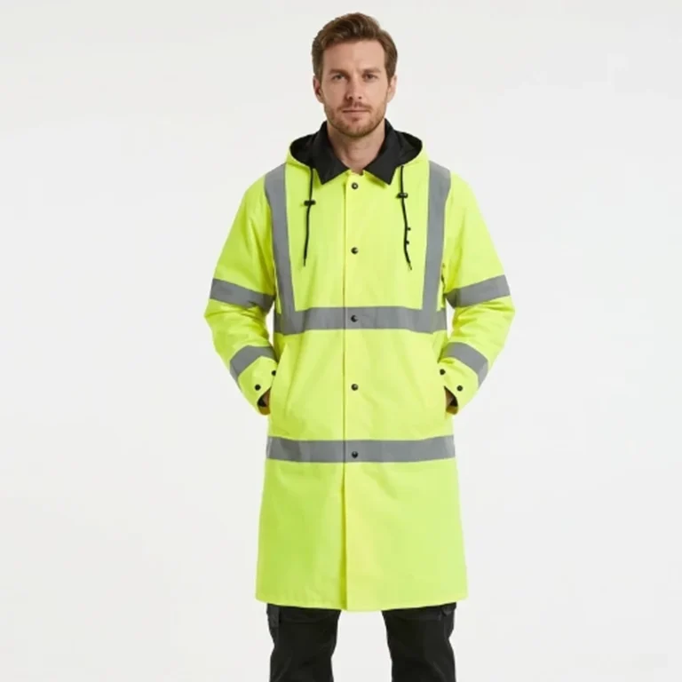 Reflective-Stripe-Outdoor-Workwear-Raincoat-Double-Layer-Waterproof-Windproof-Jacket