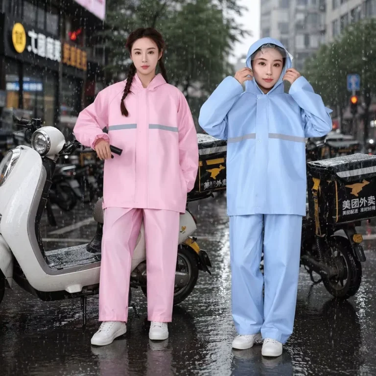 Reflective-Thickened-Adult-Rain-Suit-Set-for-Motorcycle-and-Delivery-Riders-Oxford-Cloth-Split-Type-Waterproof