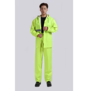 Reflective Waterproof Motorcycle Outdoor Riding Split Raincoat