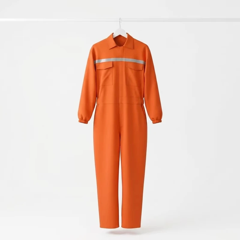Reflective Work Coveralls for Mining and Industrial Protection