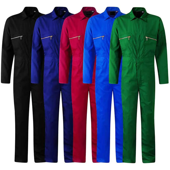 Reflective Workwear Jumpsuit Men Working Clothes Mechanic Overall