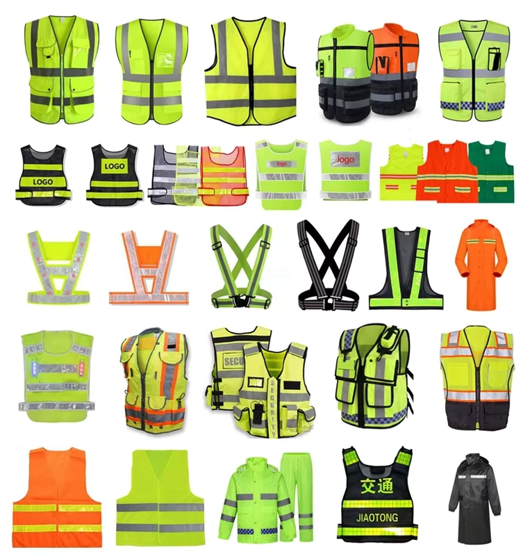 Reflector Worker Wear Jacket Coat for Hi Vis Jacket Winter High Viz Inflatable Safety Vest Reflective Adhesive Tape