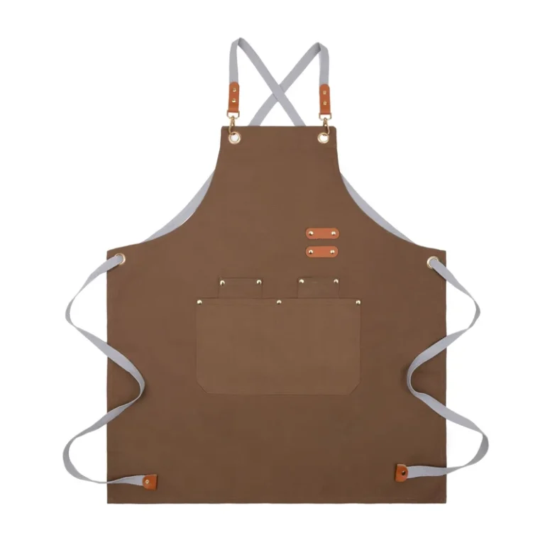 Restaurant-Bar-Chef-Cleaning-Pocket-Adult-Adjustable-Eco-friendly-Waterproof-Oil-Repellent-Poplin-Womens-Kitchen-Apron