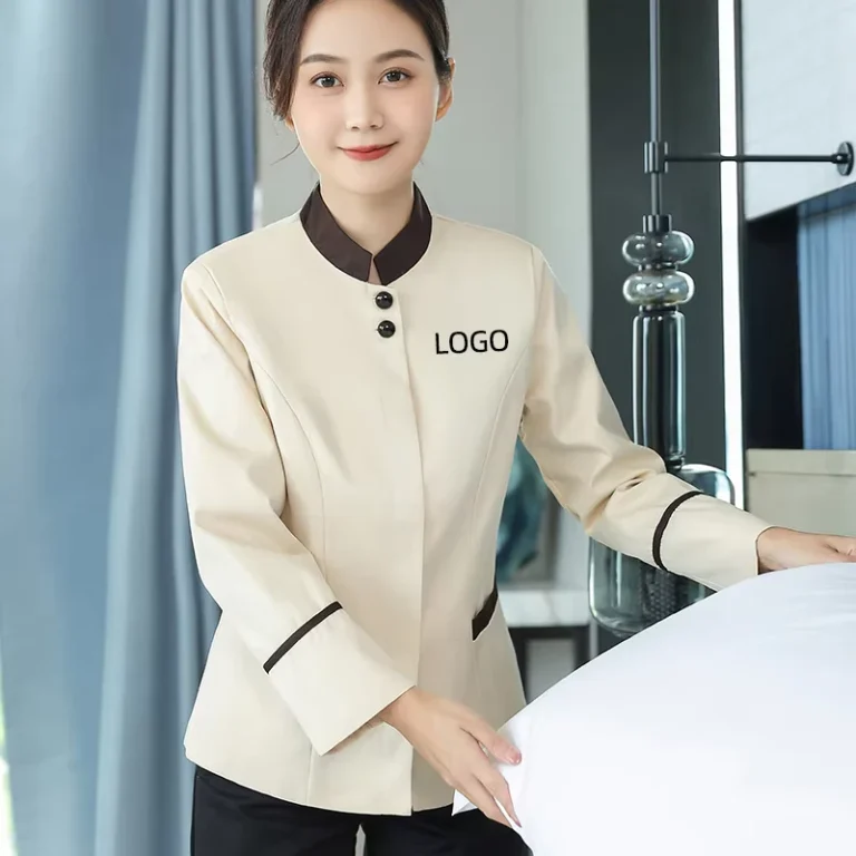 Restaurant-Cleaning-Room-Service-House-Maid-Work-Clothing-Hotel-Room-Waiter-Uniform