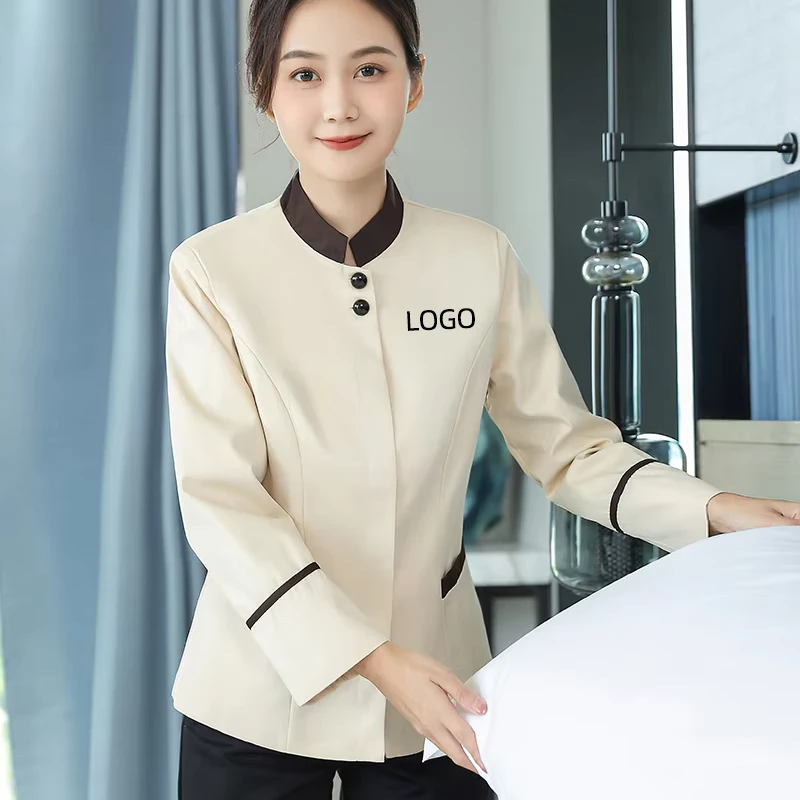 Restaurant Cleaning Room Service House Maid Work Clothing Hotel Room Waiter Uniform