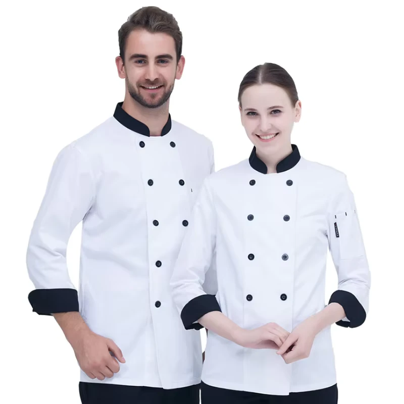 Restaurant Hotel Executive Chef Jacket Long Sleeve