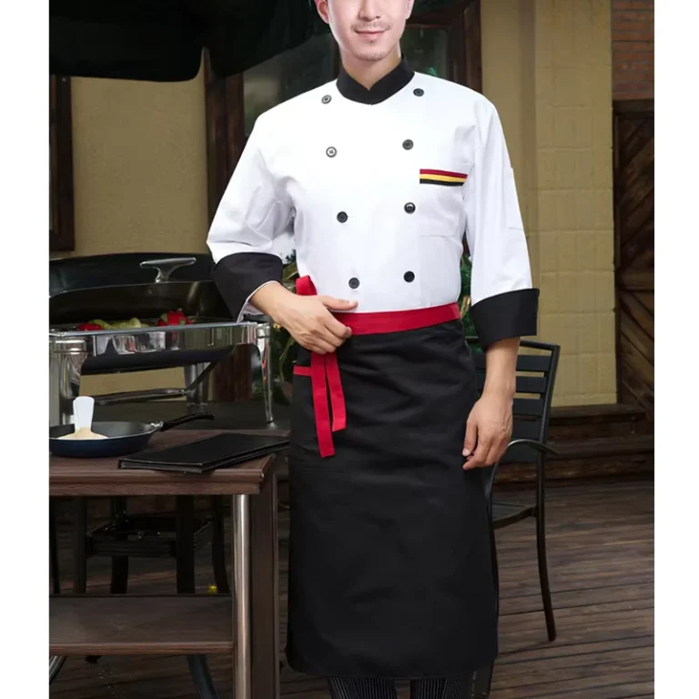 Restaurant-Kitchen-Chef-Uniforms-for-Women-and-Men-Long-Sleeve-Hotel-Uniform-with-Customized-Logo