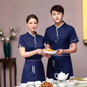 Restaurant Waiter and Bartender Work Uniforms Hotel Receptionist and Butler Uniforms Cleaning Staff Uniforms