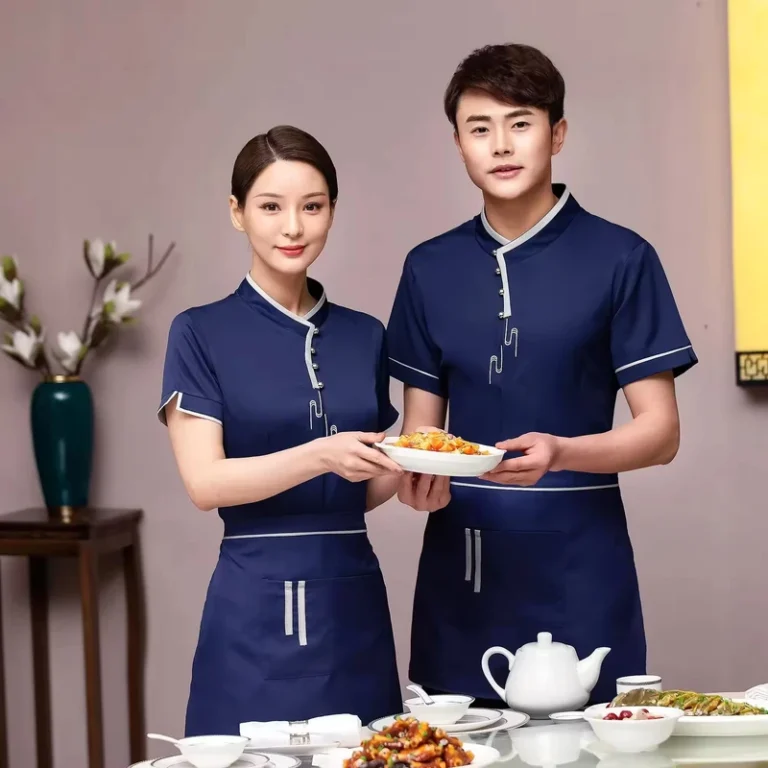 Restaurant-Waiter-and-Bartender-Work-Uniforms-Hotel-Receptionist-and-Butler-Uniforms-Cleaning-Staff-Uniforms