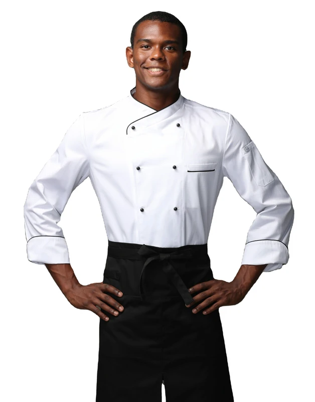 Restaurant and Hotel Chef Uniform Jacket and Kitchen Cooking Coat