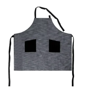 Reusable Kitchen Apron for Restaurants & Cafes Custom Logo Option Eco Friendly Cotton Lightweight & Durable Chef Uniform