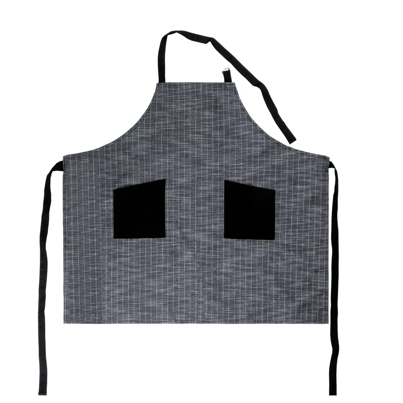 Reusable Kitchen Apron for Restaurants & Cafes Custom Logo Option Eco Friendly Cotton Lightweight & Durable Chef Uniform
