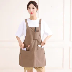 Reversible Taslan Fabric Chef’s Apron with Custom Logos
