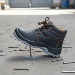 Road Safety Industrial Grade Men Women Safety Shoes Steel Toe Waterproof Leather Work Safety Anti Slip Footwear