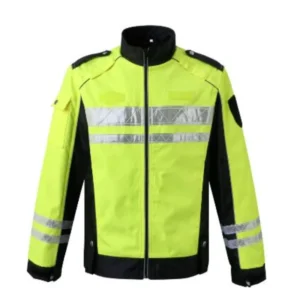 Road Workwear ANSI Class 2 Waterproof Customized Logo Cotton Padded Reflective Safety Vest