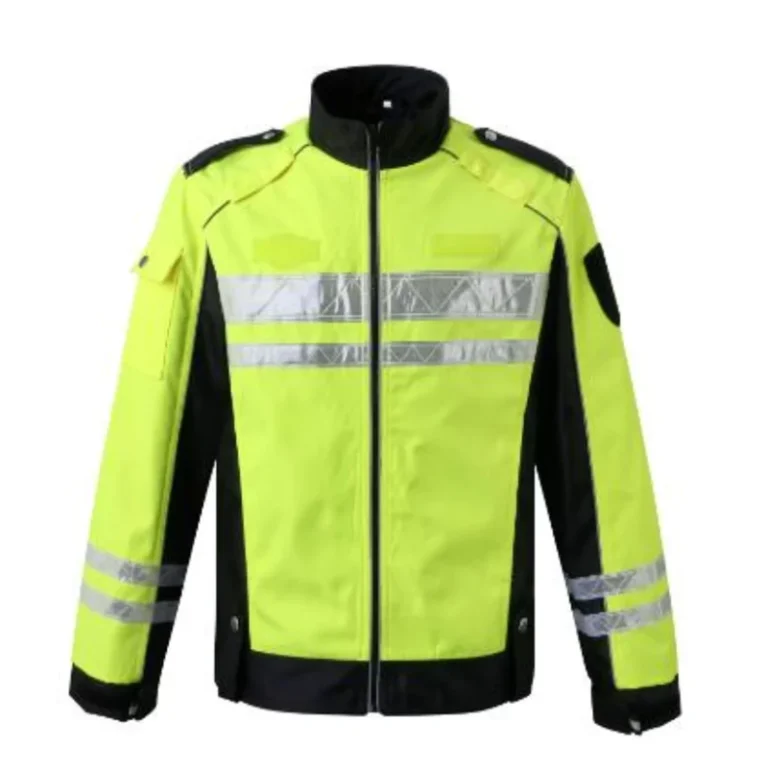 Road-Workwear-ANSI-Class-2-Waterproof-Customized-Logo-Cotton-Padded-Reflective-Safety-Vest