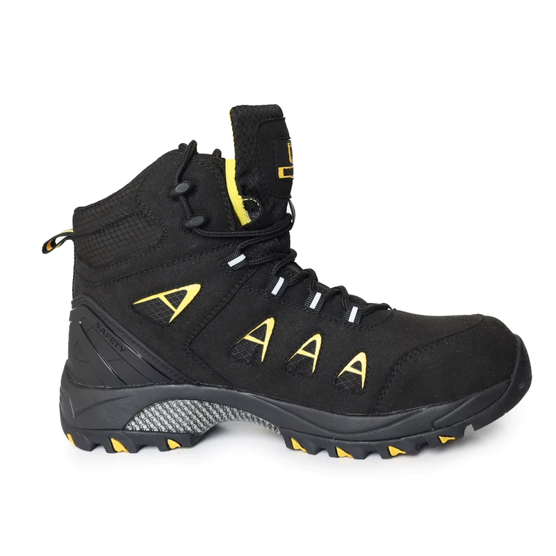Rocklander Heavy Duty Steel Toe Safety Work Shoes Boots for Men S3 S1P Zapatos De Seguridad