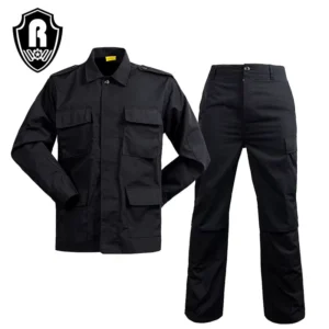Roewe Black Color Durable High Quality Uniform Tactical Uniform