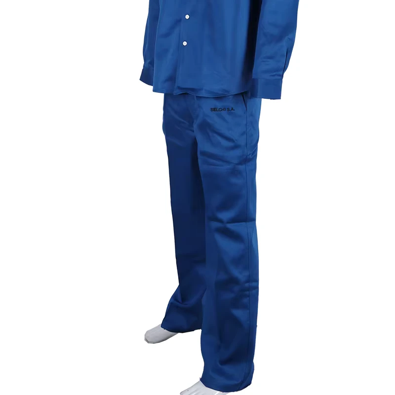 Royal Blue FR Cotton 14cal Pants Flame Retardant Workwear Pants